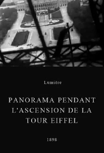 Panorama pendant l'ascension de la Tour Eiffel