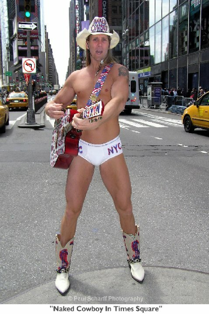 The Naked Cowboy